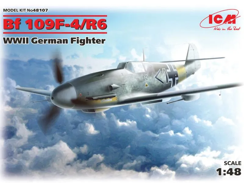 Messerschmitt Bf 109F-4/R6 WWII German Fighter
