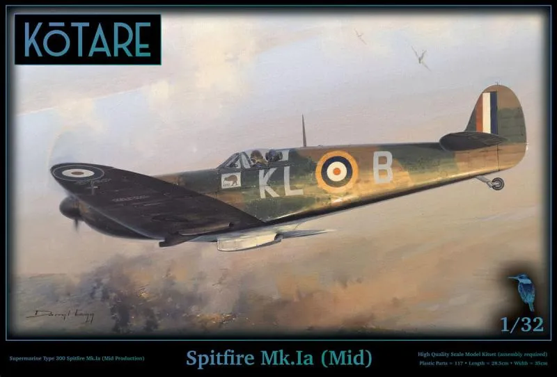 Kotare KTR 32001 Supermarine Type 300 Spitfire Mk Ia (Mid Prod.)
