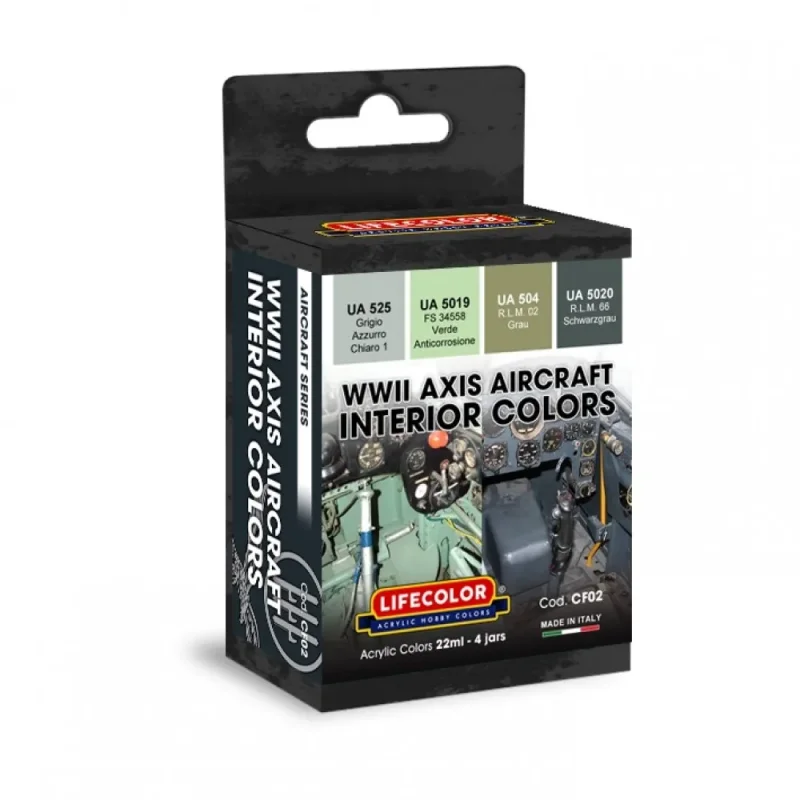 WWII AXIS AIRCRAFT INTERIOR COLOR SET
