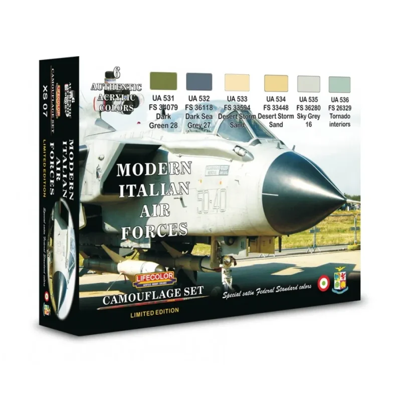 MODERN ITALIAN AIR FORCES COLOR SET