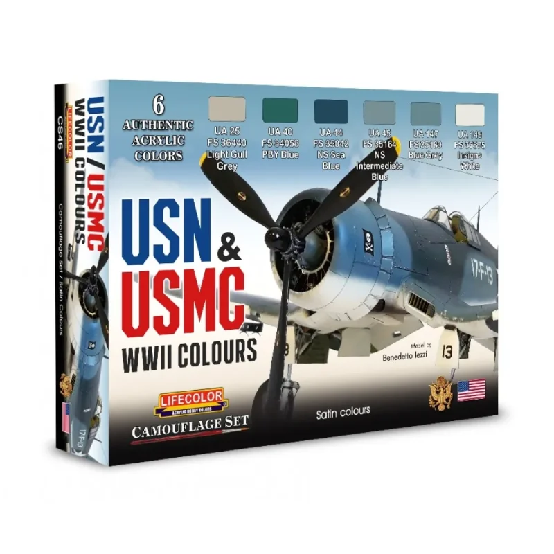 WWII USN & USMC COLOR SET