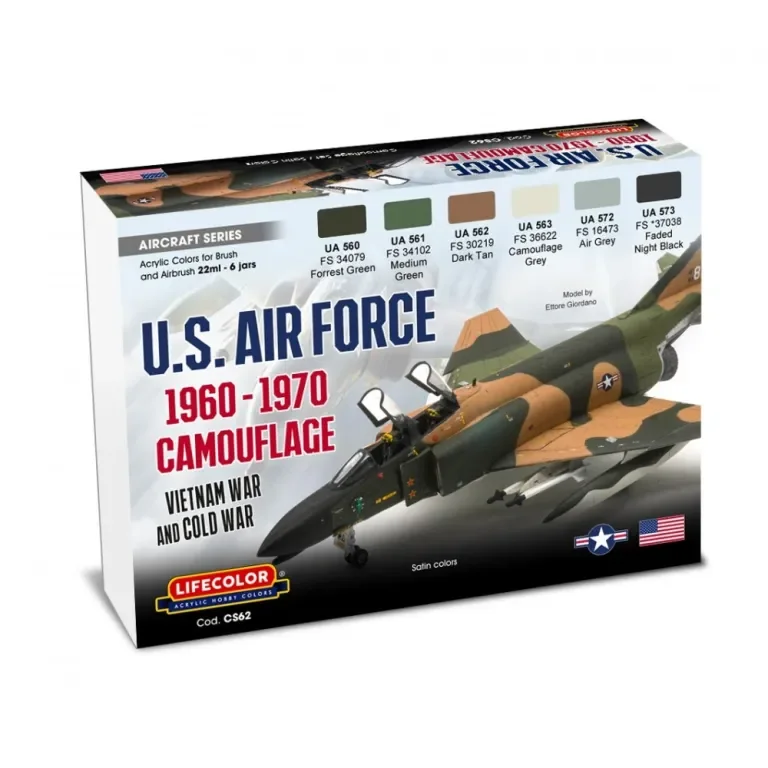 U.S. AIR FORCE 1960-1970 CAMOUFLAGE