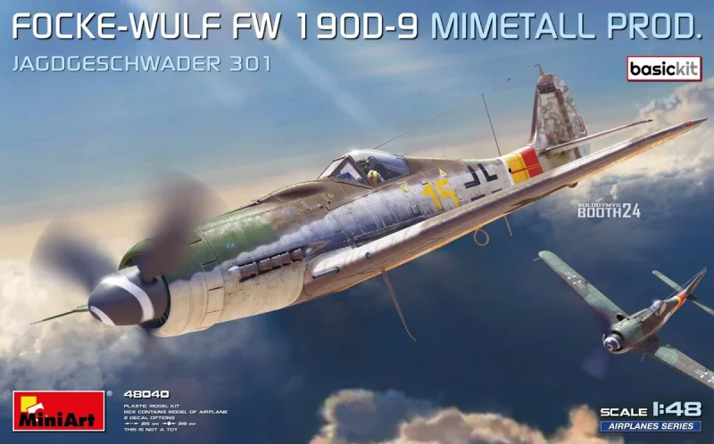 Focke Wulf Fw-190 D-9 - Mimetall Production Jagdgeschwader 301 (BasicKit)