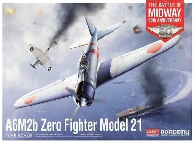  A6M2b Zero Fighter Model 21 The Battle of Midway