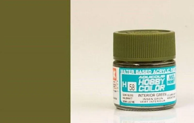 GUNZE - Interior Green/Verde Medio 10ml