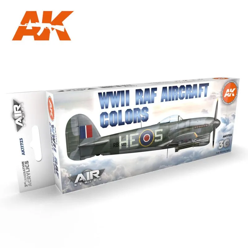 AK 11723 AIR SERIES 3G WWII RAF AIRCRAFT COLORS