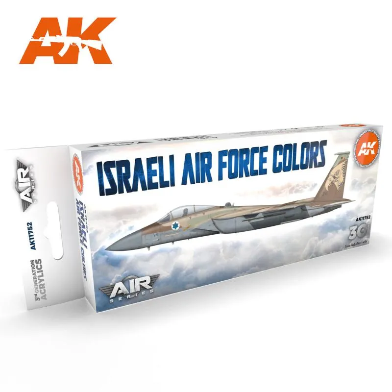  AK11725 Israeli Air Force Colors Set