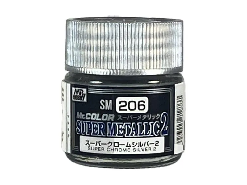 Super Metallic 2 Super Chrome Silver 2 10ml