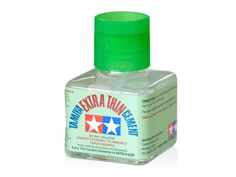 TAMIYA EXTRA THIN CEMENT 40ml colla per plastica