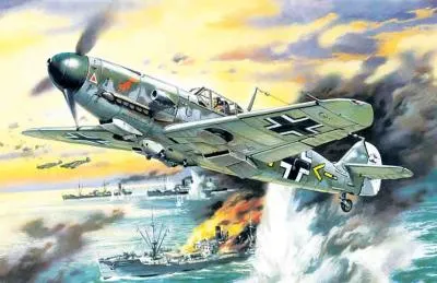 Messerschmitt Bf 109F-4/B WWII German Fighter
