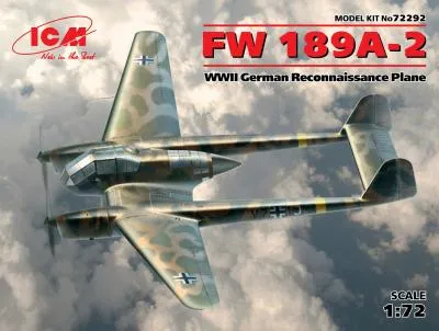 FW 189A-2 WWII German Reconnaissance Plane